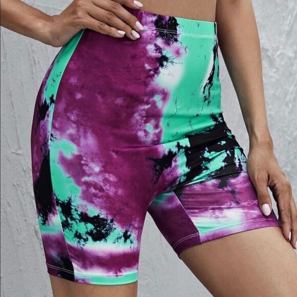 Tie Dye biker shorts - Picture 1 of 4